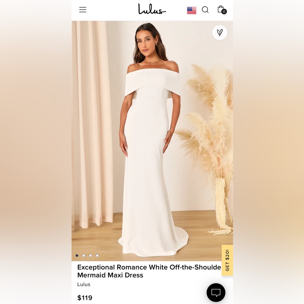 Lulu’s Bridal Dress